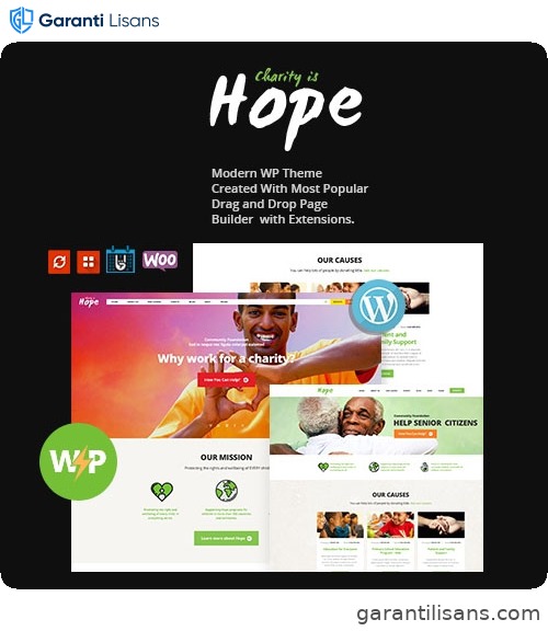 Hope | Non-Profit, Charity & Donations WordPress Theme + RTL