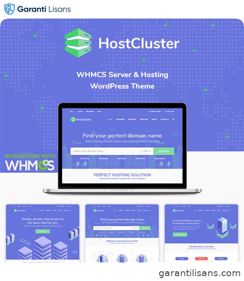 HostCluster – WHMCS Hosting WordPress Theme
