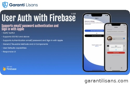 iOS User Auth with Firebase Email Password