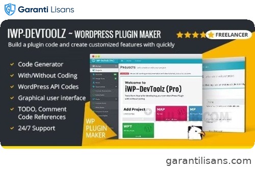 iWP-DevToolz (Pro) – WordPress Plugin Maker + Code Generator