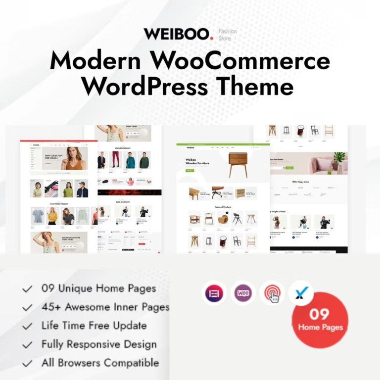 Weiboo – WooCommerce WordPress Theme