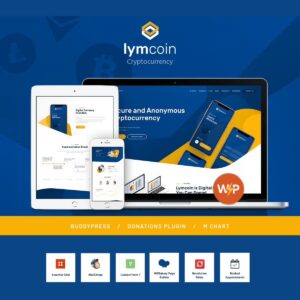 Lymcoin | ICO Cryptocurrency Bitcoin WordPress Theme