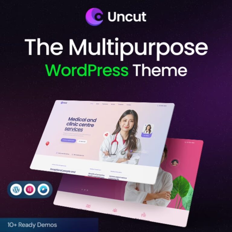 Uncut – The Multipurpose WordPress Theme