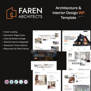 Faren – Architecture and Interior Design WordPress Theme