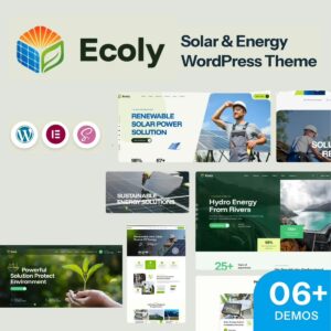 Ecoly – Solar Ecology & Environment WordPress Theme