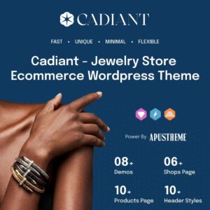Cadiant – Jewelry Store WordPress Theme