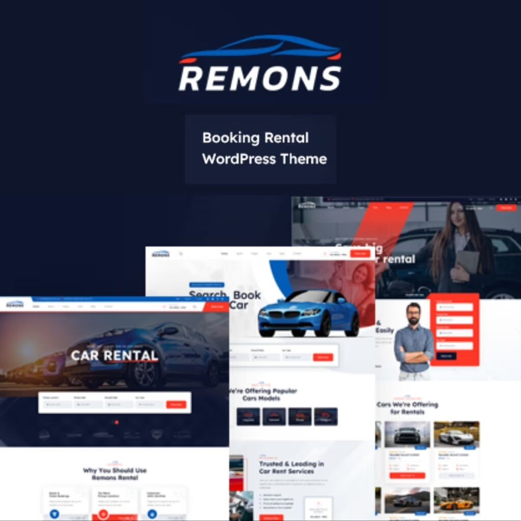 Remons – Booking Rental Theme WordPress