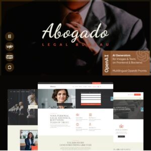 Abogado – Lawyer, Advocate & Legal WordPress Theme