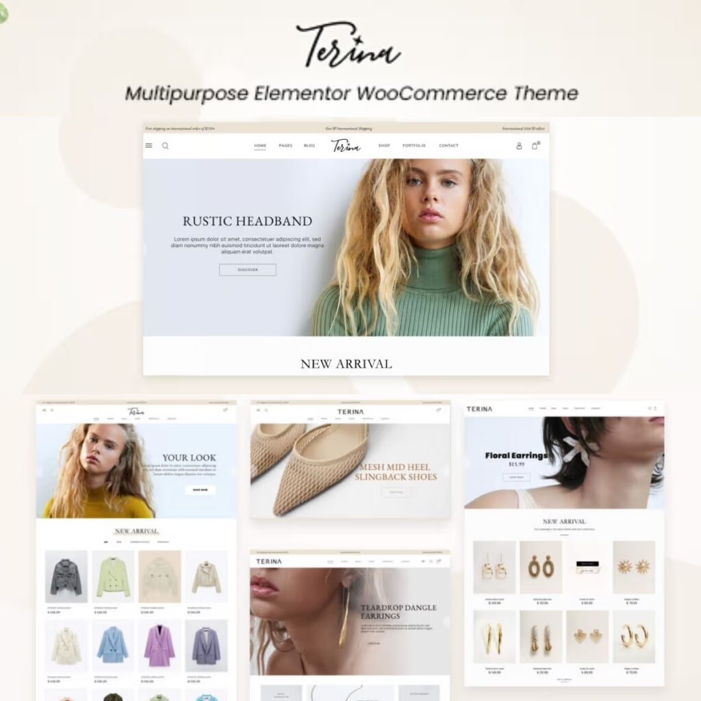Terina – Multipurpose Elementor WooCommerce Theme