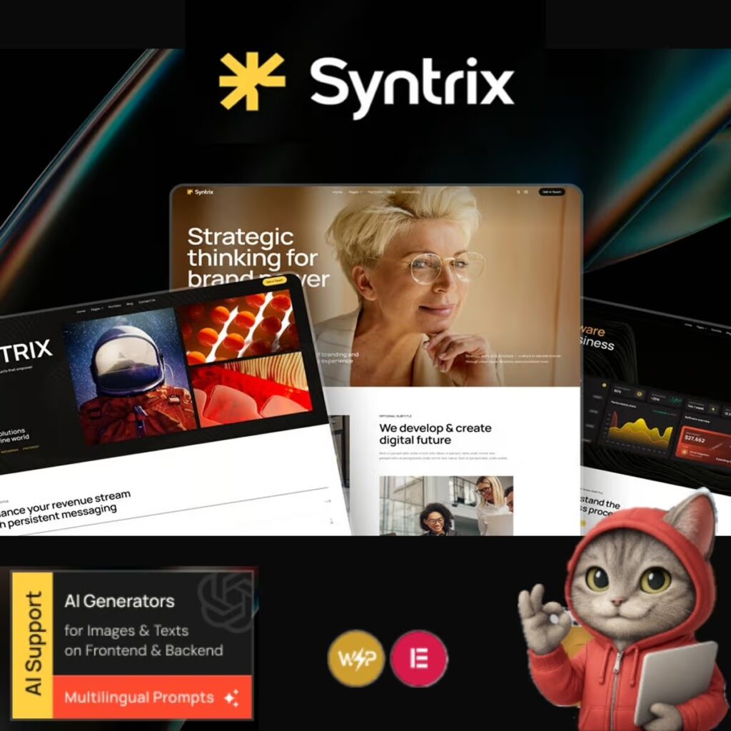 Syntrix – Business IT Solutions WordPress Theme