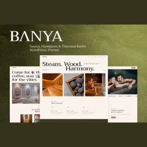 Banya – Sauna, Hammam & Thermal Baths WordPress Theme