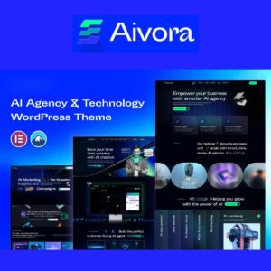 Aivora – AI Agency & Technology WordPress Theme