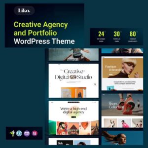 Liko – Creative Agency & Portfolio WordPress Theme