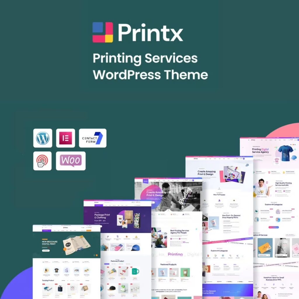 Printx – Printing Services WordPress Theme