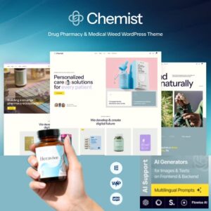 Chemist – Drug Pharmacy & Medical Weed WordPress Theme