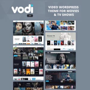 Vodi – Video WordPress Theme for Movies & TV Shows