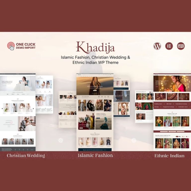 Khadija – Fashion WooCommerce Theme