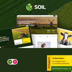 Soil – Organic Farm Agriculture WordPress Theme