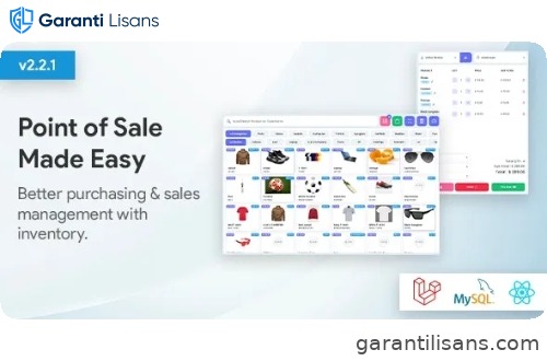 POS – Ultimate POS system with Inventory Management System – Point of Sales – React JS – Laravel POS