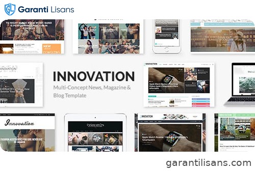 Innovation: Multi-Concept News, Magazine & Blog Theme