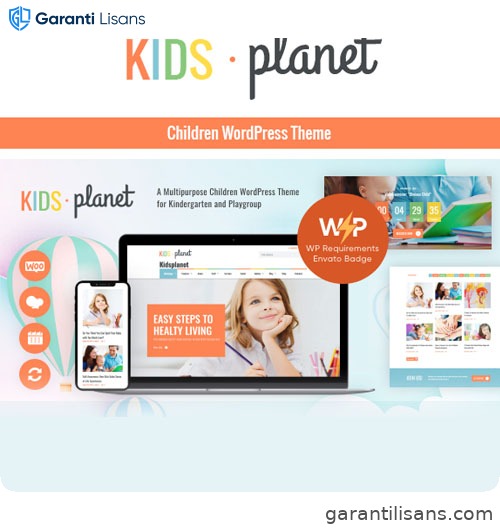 Kids Planet – A Multipurpose Children WordPress Theme for Kindergarten and Playgroup