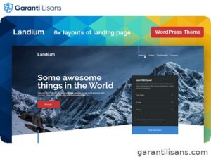 Landium – APP Landing Page WordPress
