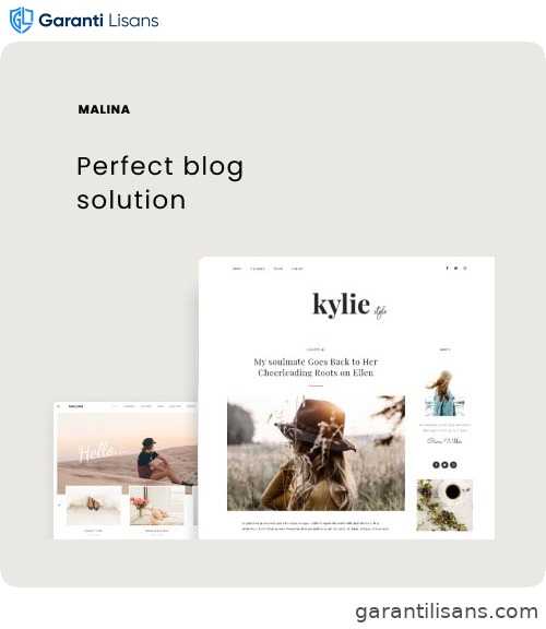 Malina – Personal WordPress Blog Theme