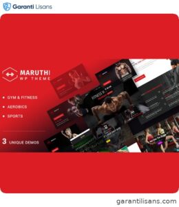 Maruthi – Fitness Gym Trainer WordPress Theme