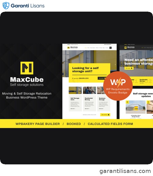 MaxCube | Moving & Self Storage Relocation Business WordPress Theme