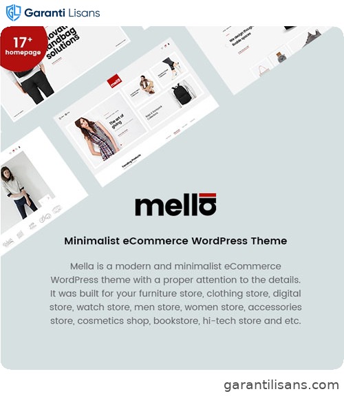 Mella – Minimalist Ajax WooCommerce WordPress Theme