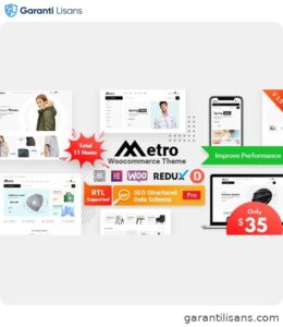 Metro – Minimal WooCommerce WordPress Theme
