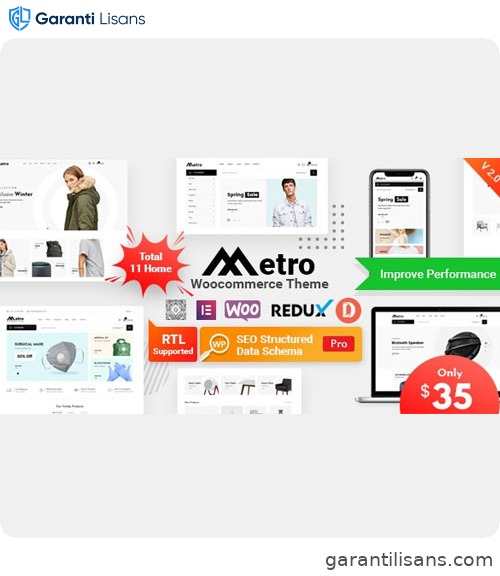 Metro – Minimal WooCommerce WordPress Theme