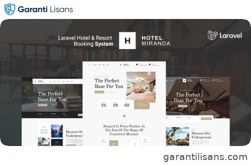 Miranda – Laravel Hotel & Resort Multilingual Booking System
