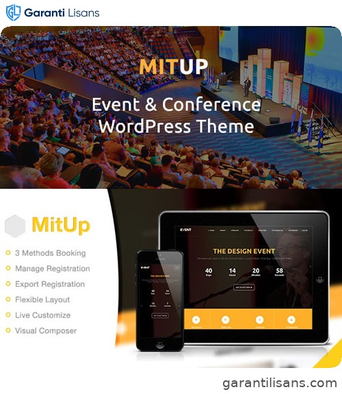 MitUp – Event & Conference WordPress Theme