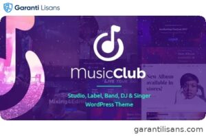 Music Club – Band & DJ WordPress Theme