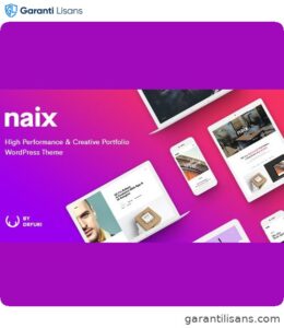 Naix – Creative & High Performance Portfolio WordPress Theme
