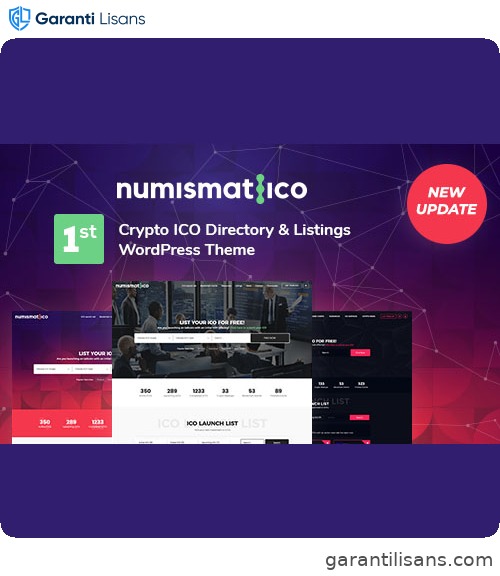 Numismatico – Cryptocurrency Directory & Listings WordPress Theme
