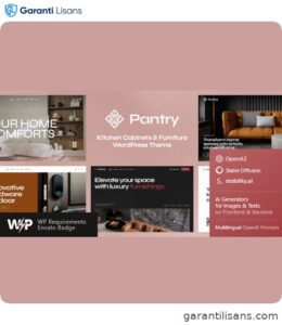 Pantry — Kitchen Cabinets & Furniture WordPress Theme