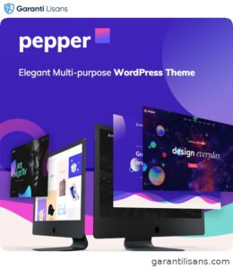 Pepper – Elegent Multi Purpose WordPress Theme