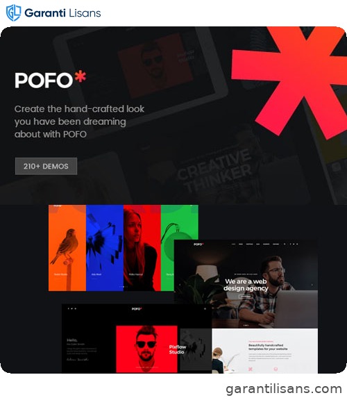 Pofo – Creative Portfolio and Blog WordPress Theme