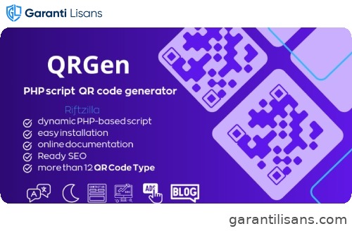 QRGen – Powerful PHP QR Code Generation Script