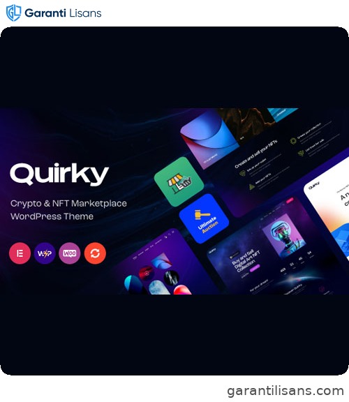 Quirky – NFT, Token & Blockchain WCFM Marketplace WordPress Theme