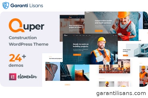 Quper | Construction and Architecture WordPress Theme
