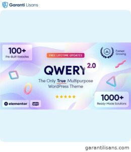 Qwery – Multi-Purpose Business WordPress & WooCommerce Theme