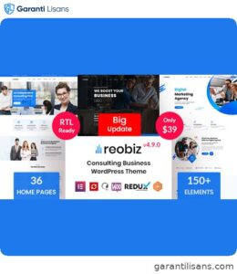 Reobiz – Consulting Business WordPress Theme