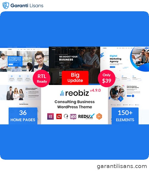 Reobiz – Consulting Business WordPress Theme
