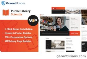 Scientia | Public Library & Book Store Education WordPress Theme