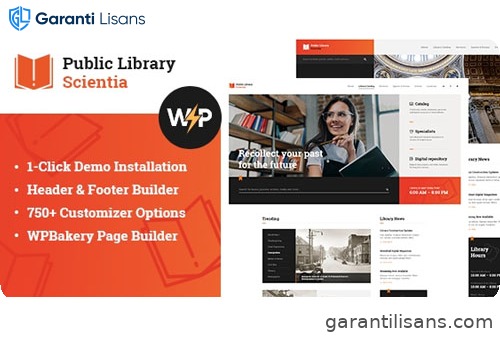 Scientia | Public Library & Book Store Education WordPress Theme