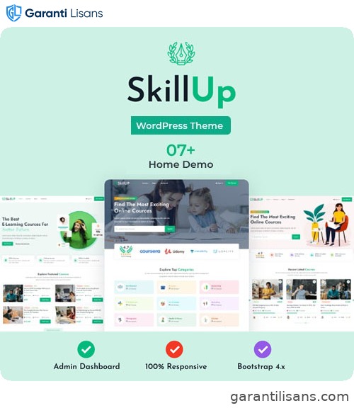 SkillUp – Online Education WordPress Theme