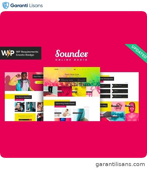 Sounder | Online Internet Radio Station WordPress Theme + RTL